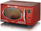 Melissa 16330129 - Vrijstaande Solo-Magnetron met Grill - 23L 800W - Rood