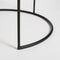 Mica Decorations Leandro Bijzettafel - Set van 2 - H45 x Ø45 cm - Zwart (2 stuks)