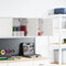vidaXL - Garagewandkasten - 2 - st - spaanplaat - wit