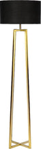Atmooz - Vloerlamp Potsdam - Staande Lamp - Stalamp - Woonkamer - Goud Brons en Zwart - Hoogte 168cm - Metaal