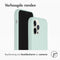 Accezz Liquid Silicone Backcover - iPhone 12 (Pro) - Schokabsorberend - Blauw