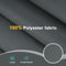 Woltu Paravent Privacy Scherm - Donkergrijs - 180 x 177 cm