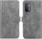 iMoshion Hoesje Geschikt voor Oppo A74 (5G) / A54 (5G) Hoesje Met Pasjeshouder - iMoshion Luxe Bookcase - Grijs