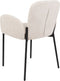 Set van 2 eetkamerstoelen ALBEE Beige