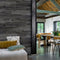 WallArt Planken hout-look schuurhout eiken asgrijs