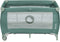 Lionelo Stefi Plus - Campingbedje 2in1 - Reisbedje en box - Hoogwaardige T25-schuimmatras - Groen