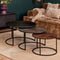 StarFurn Salontafel Set van 3 Kris Rond
