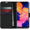 Accezz Samsung Galaxy A10 - Wallet Softcase Bookcase - 3 pashouders - Zwart