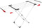 Vileda Surprise - Droogrek met X-onderstel - 20 m drooglengte - Wit