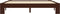 vidaXL - Bedframe - massief - grenenhout - donkerbruin - 180x200 - cm