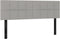 vidaXL - Hoofdborden - 2 - st - 72x5x78/88 - cm - stof - lichtgrijs