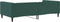 vidaXL - Slaapbank - 100x200 - cm - fluweel - donkergroen