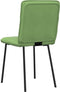 vidaXL - Eetkamerstoelen - 2 - st - fluweel - lichtgroen