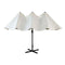 Parasoll Home ESPRIT Beige Donker grijs 450 x 262 x 250 cm