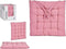 Stoelkussen Roze (40 x 6 x 40 cm)