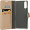 Mobiparts Galaxy A70 (2019) - Wallet Case - Saffiano motief - Bruin