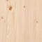 vidaXL - Plantenbak - met - schap - 111,5x54x81 - cm - massief - grenenhout