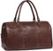 Justified Leren Weekendtas Laptoptas 13 inch Max Bruin
