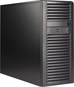 Supermicro SuperChassis 732D4-668B - Midi Tower PC ATX EATX micro ATX - 5x 3.5" en 2x 5.25" bays - Zwart