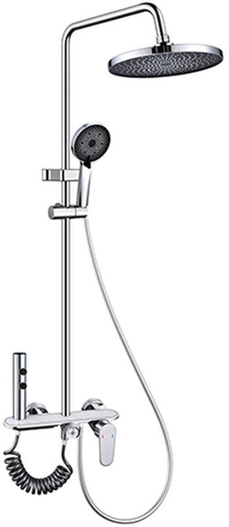 Fontastock FSKFCD002 - Douchekolom - Verchroomd - Zilverkleurig