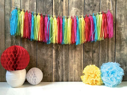 Office - Kwastenslinger gekleurd | 5 stuks