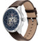 Tommy Hilfiger Oliver 1791888 Horloge - Leer - Bruin - Ø 42 mm