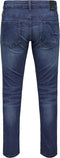 ONLY & SONS ONSLOOM JOG LIFE - Slim Fit 5-Pocket Jeans - Maat 32 X 32 - Donkerblauw