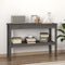 vidaXL - Wandtafel - 110x40x75 - cm - massief - grenenhout - grijs