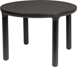 Zuiver Storm Salontafel Rond 60 cm Hout Zwart