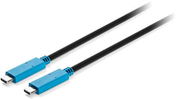 Kensington K38235WW - USB-C Kabel - 1m 4K video en 60W Power Delivery - Blauw