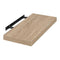 Eugad Wandplank - Zwevende Plank - Robuust MDF - Eiken - 50 cm