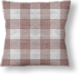 Zo Home Quattro di Lino Sierkussen - shell nude 50x50cm - inclusief binnen kussen