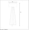 Lucide COFFEE - Vloerlamp - Ø 50 cm - E27 - Koper