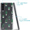 imoshion Hoesje Geschikt voor Samsung Galaxy S21 FE Hoesje Siliconen - imoshion Design hoesje - Transparant / Allover Cactus