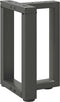 vidaXL - Salontafelpoten - 2 - st - T-vormig - 28x25x(42-43) - cm - staal - antraciet