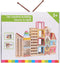 Furniture Limited - 150-delige Bouwblokkenset massief grenenhout geverfd