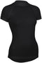 Avento Thermoshirt - Korte Mouw - Dames - Aansluitend - Zwart - Maat 38
