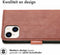 iMoshion Hoesje Geschikt voor iPhone 15 Hoesje Met Pasjeshouder - iMoshion Luxe Bookcase - Bruin