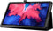 Lunso - Stand flip sleepcover hoes - Geschikt voor Lenovo Tab P11 / P11 Plus - Zwart