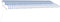 vidaXL - Luifel - handmatig - uittrekbaar - met - LED - 500x350 - cm - blauw - en - wit