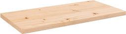 vidaXL - Tafelblad - rechthoekig - 80x40x2,5 - cm - massief - grenenhout