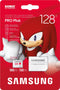 Samsung Sonic the Hedgehog PRO Plus - microSDXC 128GB - 180MB/s leessnelheid - A2