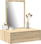 vidaXL - Wandkaptafel - Sonoma - Eiken - 60x40x70 - cm