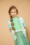 Nono Donna Kids - Jas - Omkeerbaar met toucan print - Geel (maat 110)