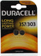 Duracell 303/357 - Knoopcel SR44 1,5V batterij - Camera-accessoire
