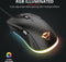 Trust GXT 922 Ybar - Bedrade Gaming Muis - 7200 DPI RGB - Zwart