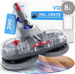 Dyson V12 - Dweilopzetstuk - Zuigen en vegen in één - 150 ml watertank