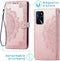 iMoshion Hoesje Geschikt voor Oppo A54s / A16s / A16 Hoesje Met Pasjeshouder - iMoshion Mandala Bookcase - Rosé Goud