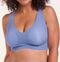 sloggi Zero Feel - Dames Bralette - Gewelfde V-hals - Cognac - Maat L