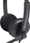 Dell WH1022 - Stereoheadset - Ruisonderdrukkende microfoon - Zwart